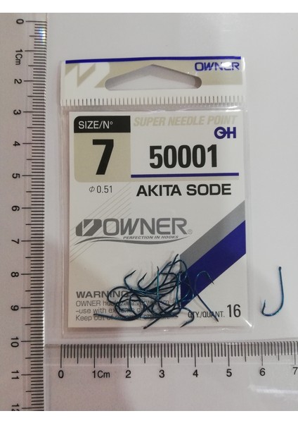 50001 Akita Sode Blue Iğne