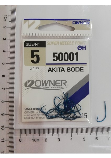 50001 Akita Sode Blue Iğne