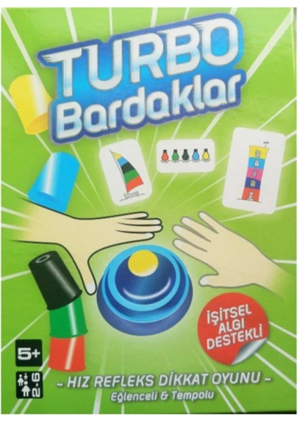 Deha Yayınları Turbo Bardaklar Akıl Oyunu