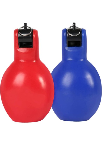 Kırmızı ve Mavi Yürüyüş Dış Mekan Ekipmanı Için Taşınabilir Düdük