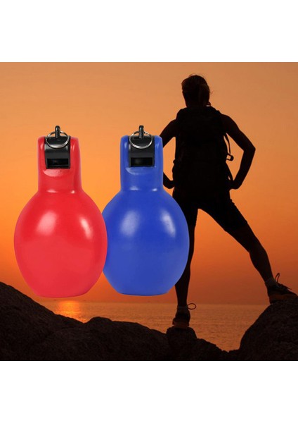 Kırmızı ve Mavi Yürüyüş Dış Mekan Ekipmanı Için Taşınabilir Düdük indirimleri