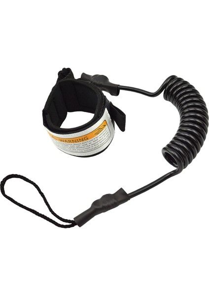 El Halat Kayışı 6mm Kalınlığında Sörf Tahtası Tasması Sörf Tahtası Skimboard Siyah Uyumlu (Yurt Dışından)