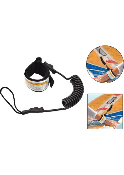 El Halat Kayışı 6mm Kalınlığında Sörf Tahtası Tasması Sörf Tahtası Skimboard Siyah Uyumlu (Yurt Dışından) indirimleri