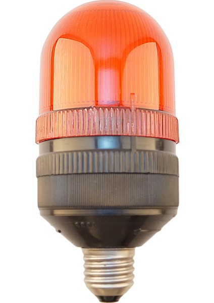 Ø70 Xenon Çakar E27 Duylu Lamba Ms 3730 Kırmızı 220VAC