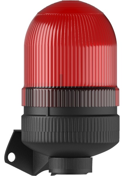Ø70 300 Seri Xenon Çakar Buzzer Duvar Montaj Ms 377 Kırmızı 24VDC