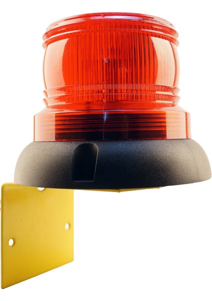 Ø90 LED Multifonksiyon Buzzer L Montaj Lamba Ms 729 Kırmızı 110-220VAC