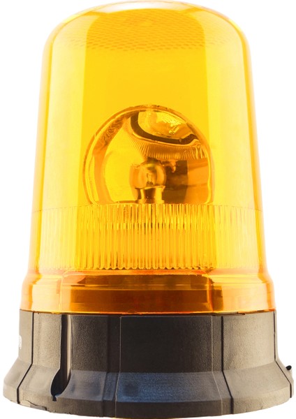 Ø140 Döner Lamba Sonsuz Vida 21W Ms 8901 Turuncu 24VDC