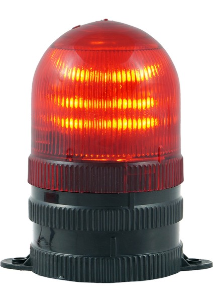 Ø70 Multi LED Buzzer Kombinasyon Ms 357 Kırmızı 85-260VAC