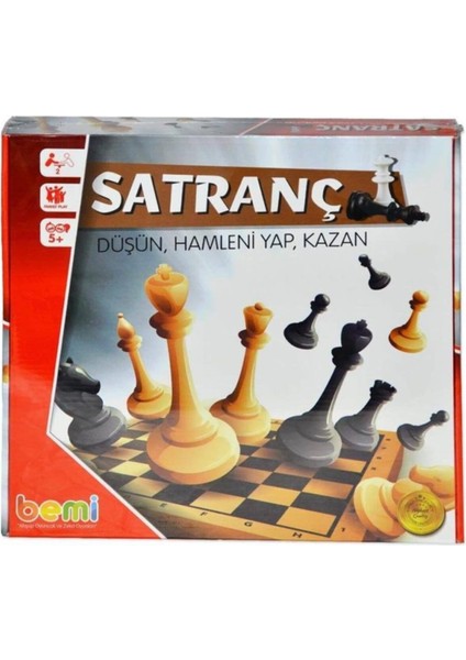 Bemi Satranç Ahşap Tabla 1376