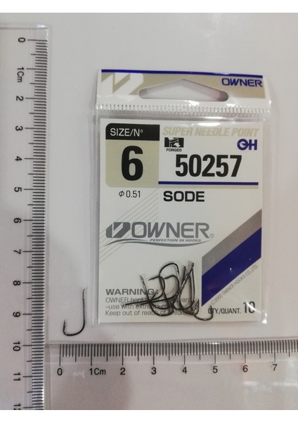50257 Sode Black Chrome Iğne