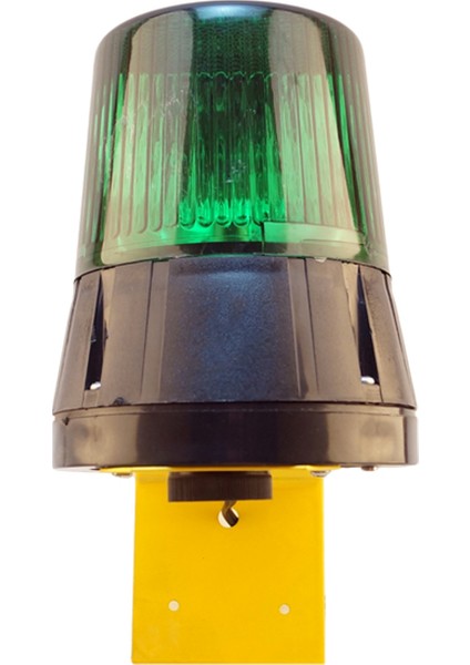 Ø110 Ikaz Lamba Döner Buzzer L Montaj Ms 899 Yeşil 220VAC