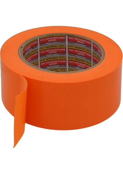Turuncu Yer Işaretleme Bandı En:48mm Boy
