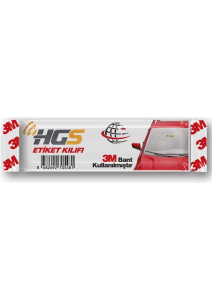 Yapıştırıcılı Pvc Hgs Kılıfı Kabı Otopark Etiket Kabı Yeni Etiketlere Göre