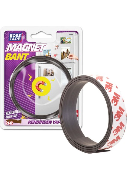 3M Yapışkanlı Şerit Magnet Mıknatıslı Bant