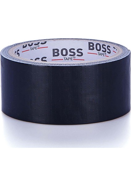 Boss Tape Duct Tape Tamir Bandı Siyah 48mmx50mt Çok Amaçlı Elle Yırtılır