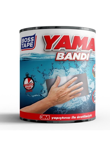 Suya Dayanıklı Depo Boru Hortum Yama Bandı 48MMX1,2MT
