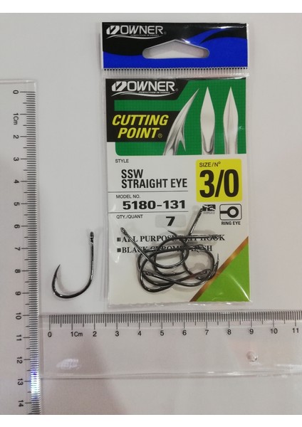 5180 Ssw Straıght Eye Iğne No : 3/0