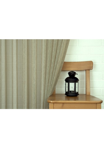 Keten Tül Haki 1-2 Seyrek Pile 150X260 Cm fiyatları