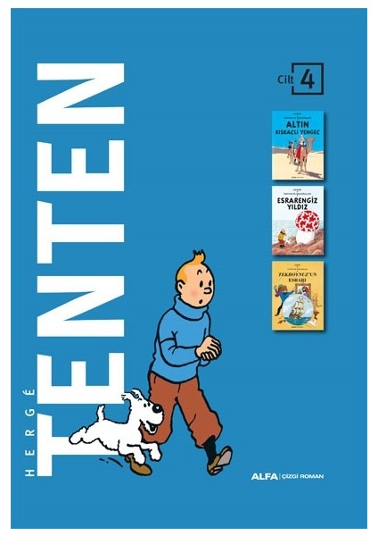 Tenten'in Maceraları Cilt4 (Ciltli) - Herge