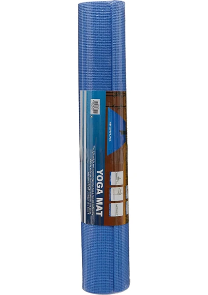 Delta  Pvc Pilates Egzersiz Minderi Yoga Mat Kamp Matı, Turkuaz, 4 mm