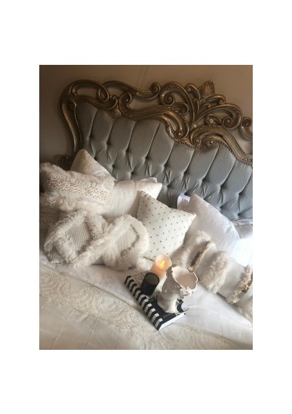 El Dokuması Bohem Morocco Püsküllü Kırlent Kılıfı modelleri