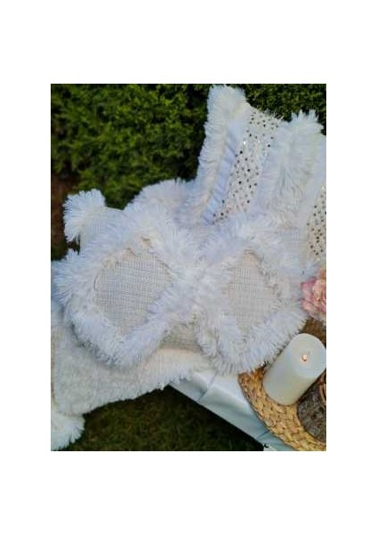 El Dokuması Bohem Morocco Püsküllü Kırlent Kılıfı fırsatları