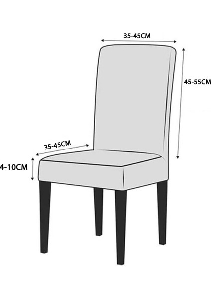 Jakarli Sandalye Örtüsü, Sandalye Kılıfı, Lastikli fiyatları