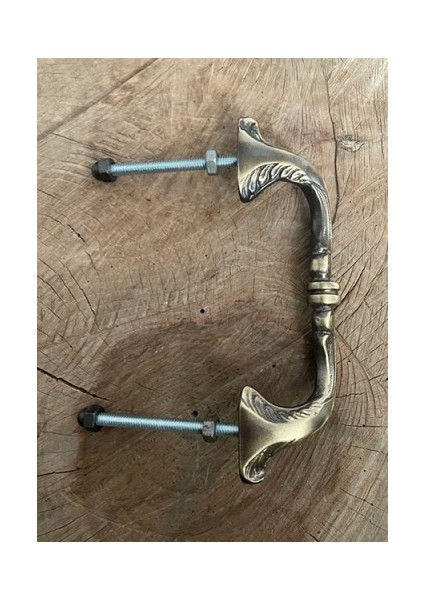Dekoratif Antik Pirinç Kapı Kulpu Kapı Çekme Kolu 18 Cm fiyatları