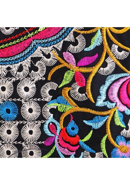 Etnik Çanta Nakış Tuval Çiçek Seyahat Çantası E-Multicolor6 indirimleri