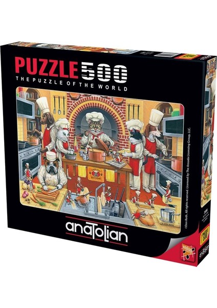 Puzzle - Şef Kool Kat / 500 Parça, #3586