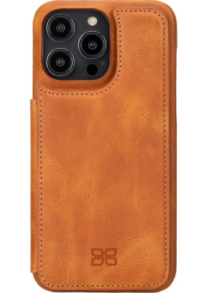 Apple iPhone 14 Pro Max Uyumlu Deri Kılıf Ubw TN11