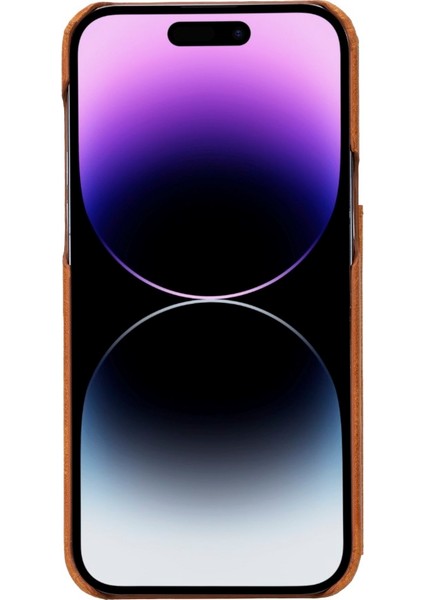 Apple iPhone 14 Pro Max Uyumlu Deri Kılıf Ubw TN11