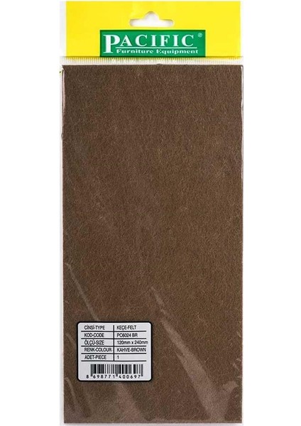 Pacific Zemin Koruyucu Bütün Keçe 120 mm x 240 mm