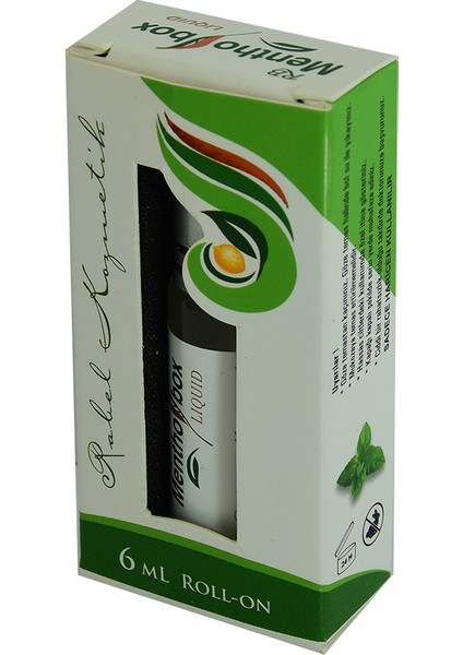 Mentholbox Menthol Masaj Yağı Likit Roll On Menthol Nane Limon Bitkisel Yağlar Karışımlı 6 ml