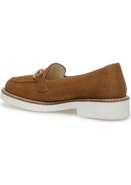 Incı Almond 3fx Taba Kadın Loafer modelleri