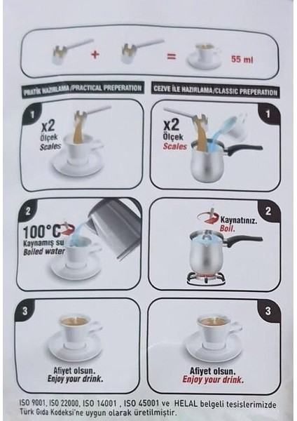 Sütlü Menengiç Kahvesi 5'li x 200 gr