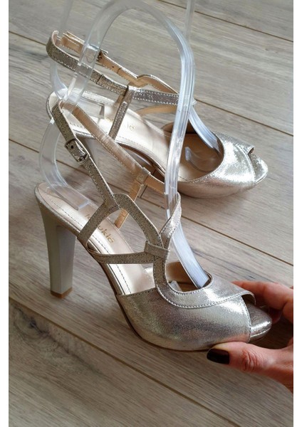 599 Topukla Kadın 10 cm Topuklu Abiye Ayakkapı fırsatları