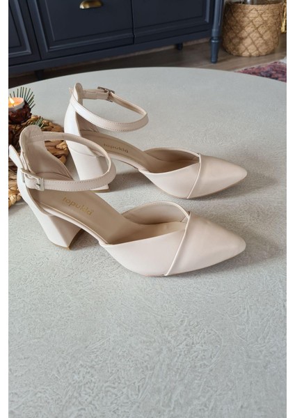 015 046 Topukla Kadın Abiye Ayakkabı fiyatları