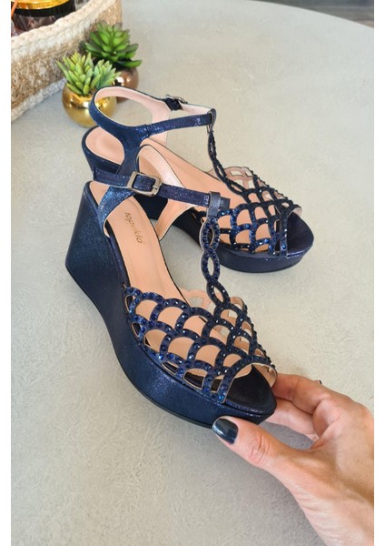 036 4172 Topukla Kadın Dolgu Topuklu Abiye Ayakkabı fiyatları