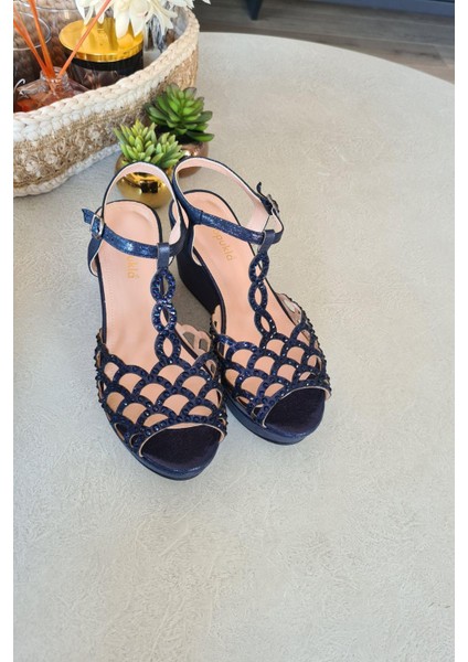 036 4172 Topukla Kadın Dolgu Topuklu Abiye Ayakkabı modelleri