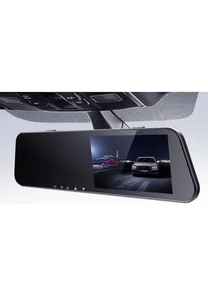 MB-600 Fullhd Araç Içi Yol Kayıt Geri Görüş Park Kamerası. Gece Görüş Dikiz Ayna Kamera. Araç Kamera