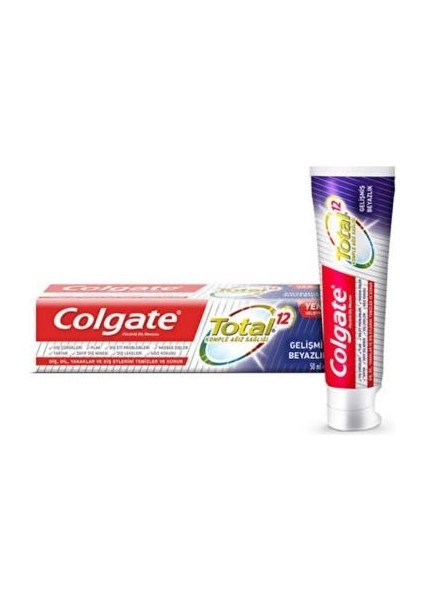 Total Gelişmiş Beyazlık 50 ml