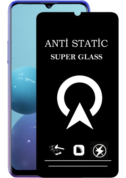Reeder P13 Blue Max Lite Tam Kaplayan Anti Statik Çizilmez Safir Ekran Koruyucu Cam