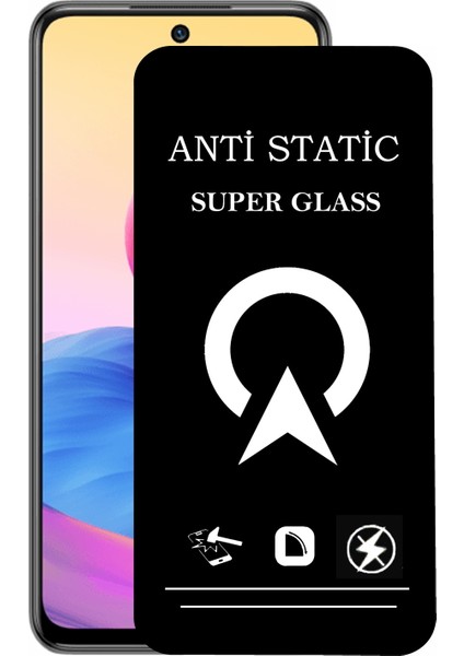 Xiaomi Redmi Note 10 5g Tam Kaplayan Anti Statik Çizilmez Safir Ekran Koruyucu Cam