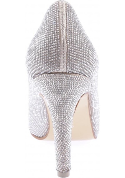 1310 23Y Kadin Sivri Burun Kristal Taşli Abiye Ayakkabi fırsatları