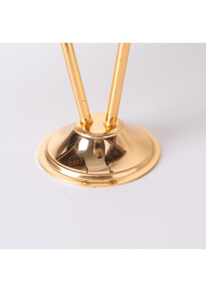 Allah-Muhammed Altın Renk 2li Masa Bayrağı Saten Kumaş Dijital Baskı 15x22,5 cm fırsatları