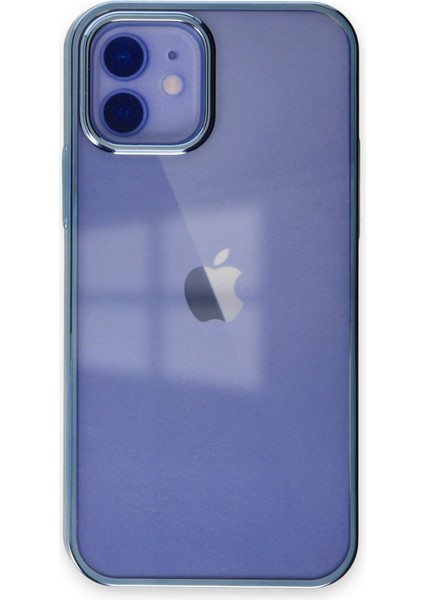 iPhone 12 Kılıf Element Silikon - Mavi