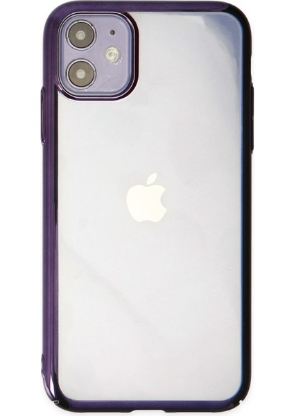 iPhone 12 Kılıf Element Silikon - Mor
