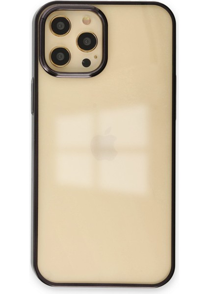 iPhone 12 Pro Max Kılıf Element Silikon - Siyah