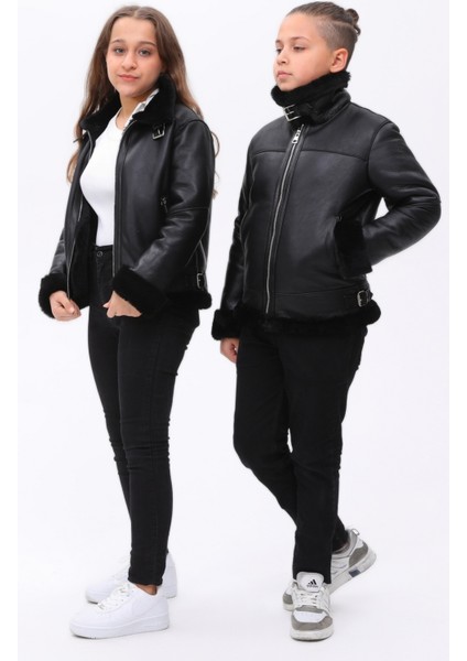 Erkek Çocuk Kürklü Mont